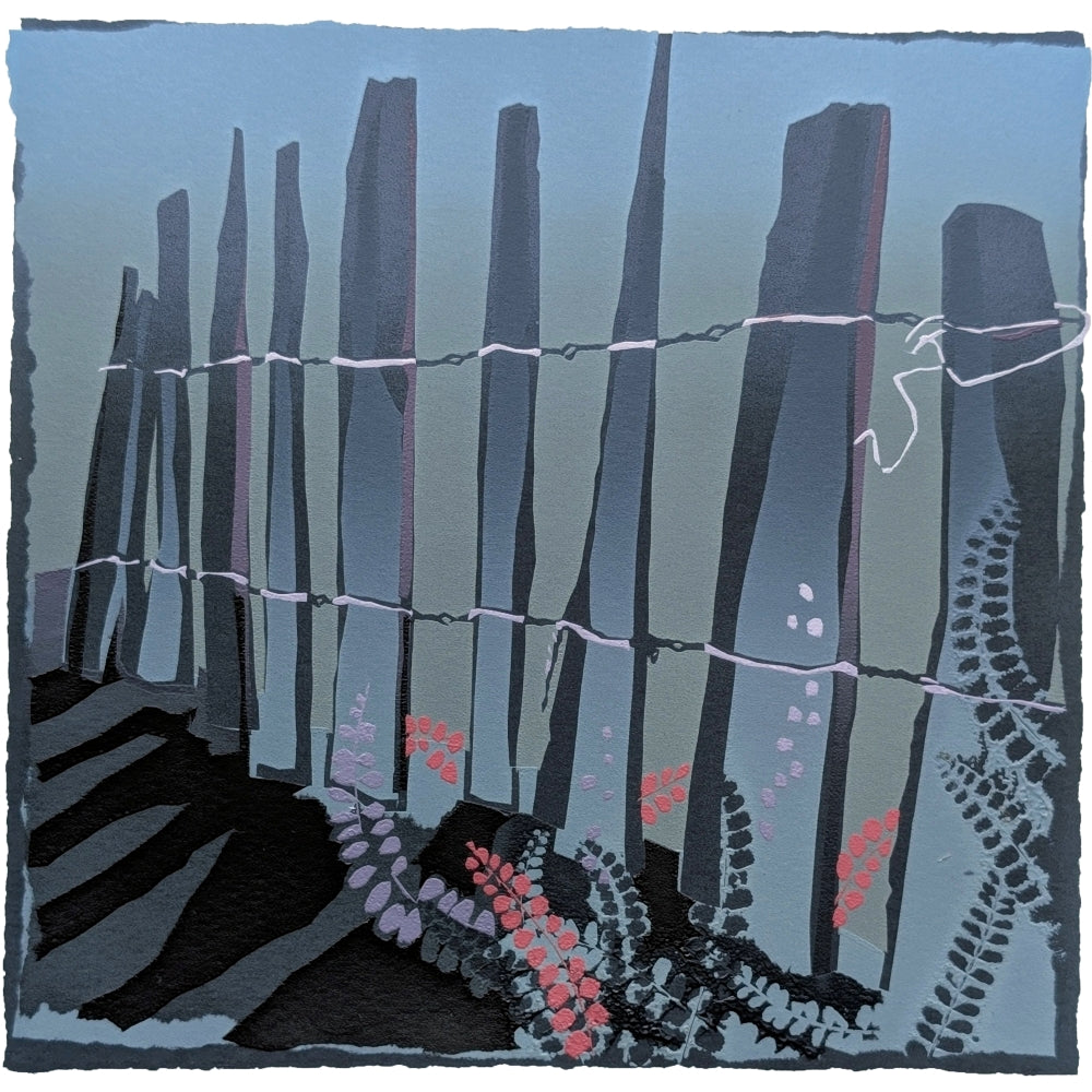 Crawiau Llechi III | Slate Fence III